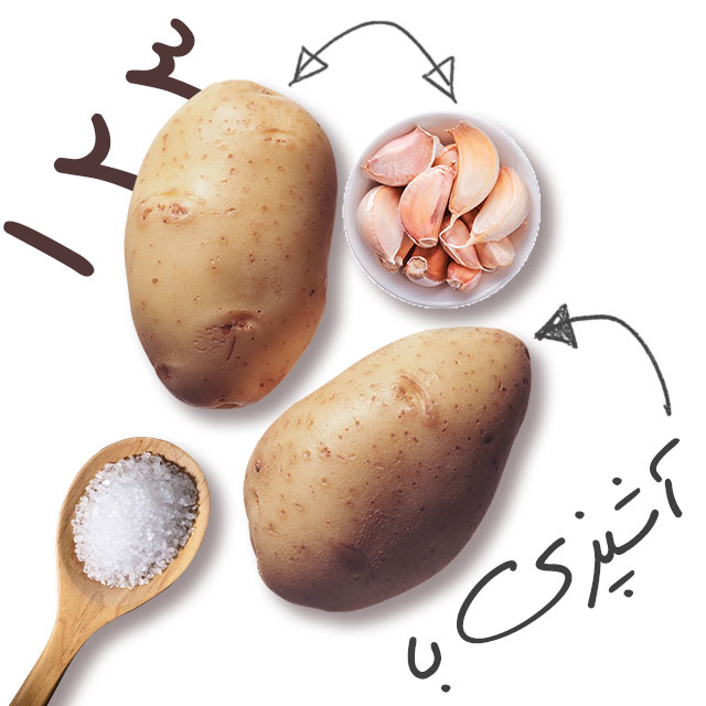 آشپزی-با-سیب زمینی