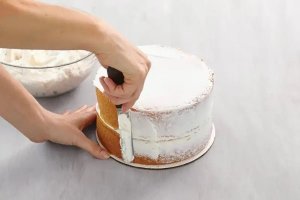 کیک کافی شاپی ساده