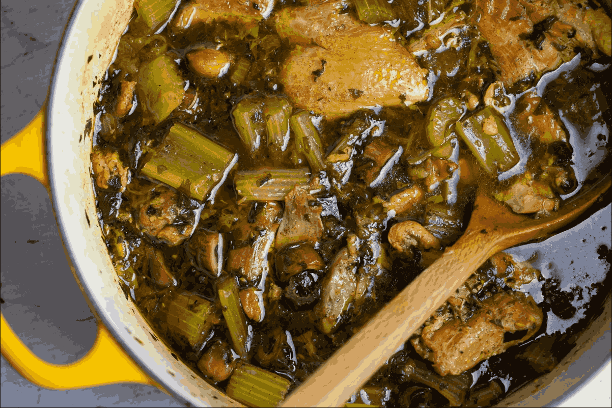 طرز تهیه خورشت کرفس