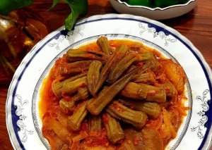 دستور خورشت بامیه