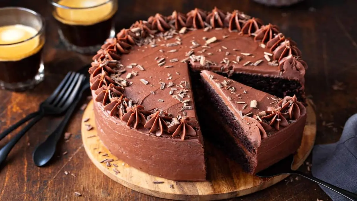 کیک شکلاتی مرطوب